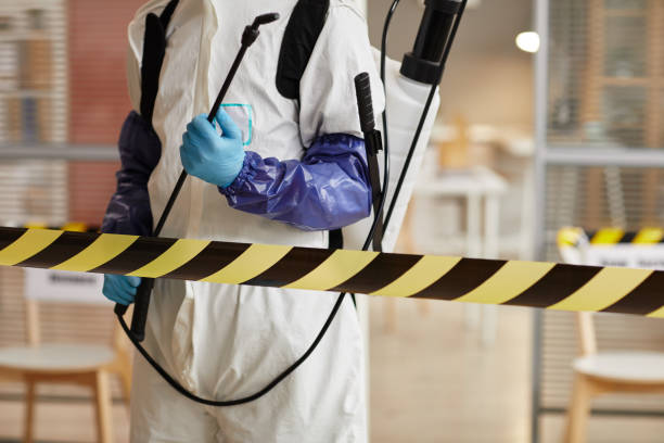 Professional Infectious Disease Decontamination technician working in Green Valley, WI